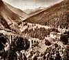 Trisanna bridge of the Arlberg Railway