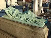 Tomb of Augustine Trochery (1856–1887), Cimetière Carnot, Suresnes, France