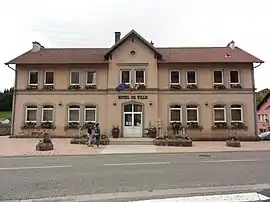 The town hall in Troisfontaines