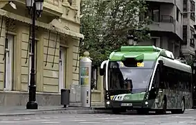 Image 78Trolleybus in Castellón de la Plana (from Trolleybus)