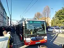 Trolleybus SOR TNB 12 in Prague