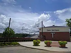 Entrance Plaza to the stadium