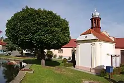 Chapel in the centre of Truskovice