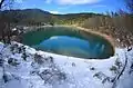 Panoramic view of Lake Tsivlos.