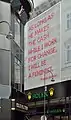 "As long as he makes the cash while I work for change, I will be a feminist.", Tuchlauben, Vienna, Austria