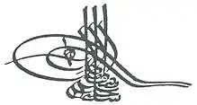 Tughra of Selim III