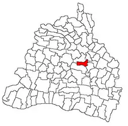 Location in Dolj County