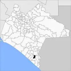 Municipality of Tuzantán in Chiapas