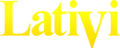 Third logo of Lativi which the ALatief Corporation's eagle icon has been removed, used from 1 September until December 2007, this is the second revision of the 2002 logo