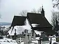 All Saints Roman Catholic wooden church in Tvrdošín