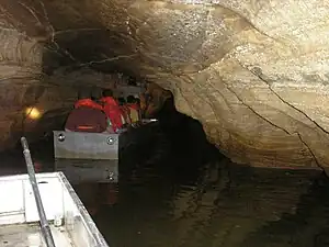 Twin Caves boat tour