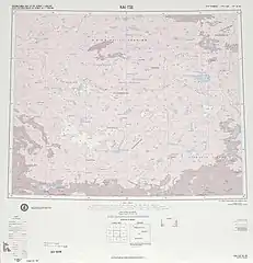 Map including Tong Tso (labeled as T'ung-ko Hu) (DMA, 1975)