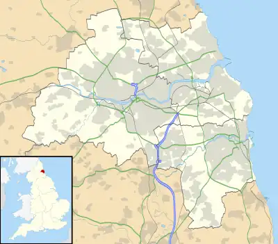 Benwell Nature Park is located in Tyne and Wear