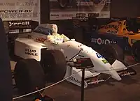 A Tyrrell from 1993 season painted in Mild Seven livery