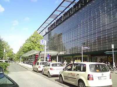 One of the station's entrances