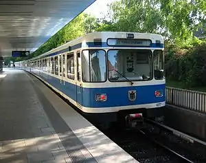 The Munich U-Bahn A Series appeared in 1967, influencing later metro designs