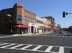 4th Street Looking East in Downtown Peru