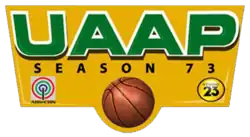 UAAP 73rd season logo.