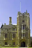 Gateway to St. Swithun's Quad (St. Swithun's Tower).