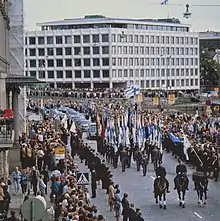 Image 73President Urho Kekkonen's funeral procession in 1986 (from History of Finland)