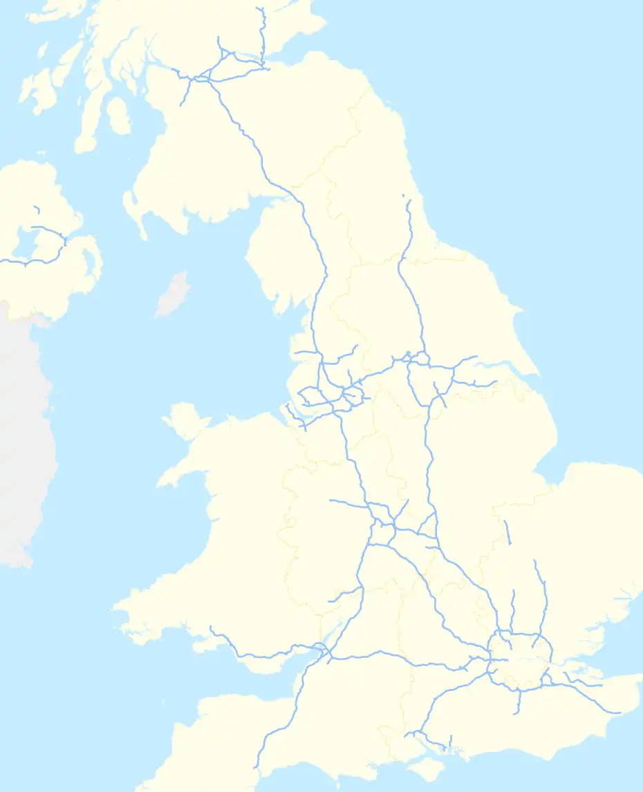 London Gateway Services is located in UK motorways