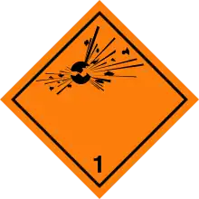 Class 1: Explosives