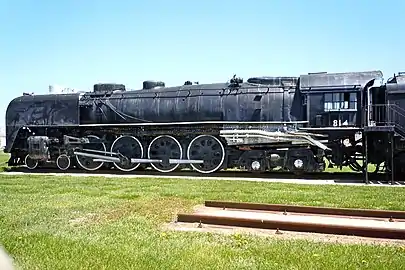 Union Pacific 814 side view