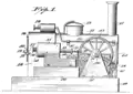 Figure 1 of Patent US1721447 - Reciprocating electric motor that simulates a steam engine