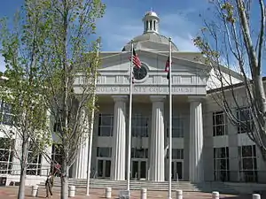 Douglas County courthouse in Douglasville