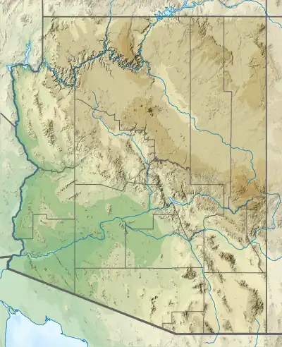 Chinle Formation is located in Arizona