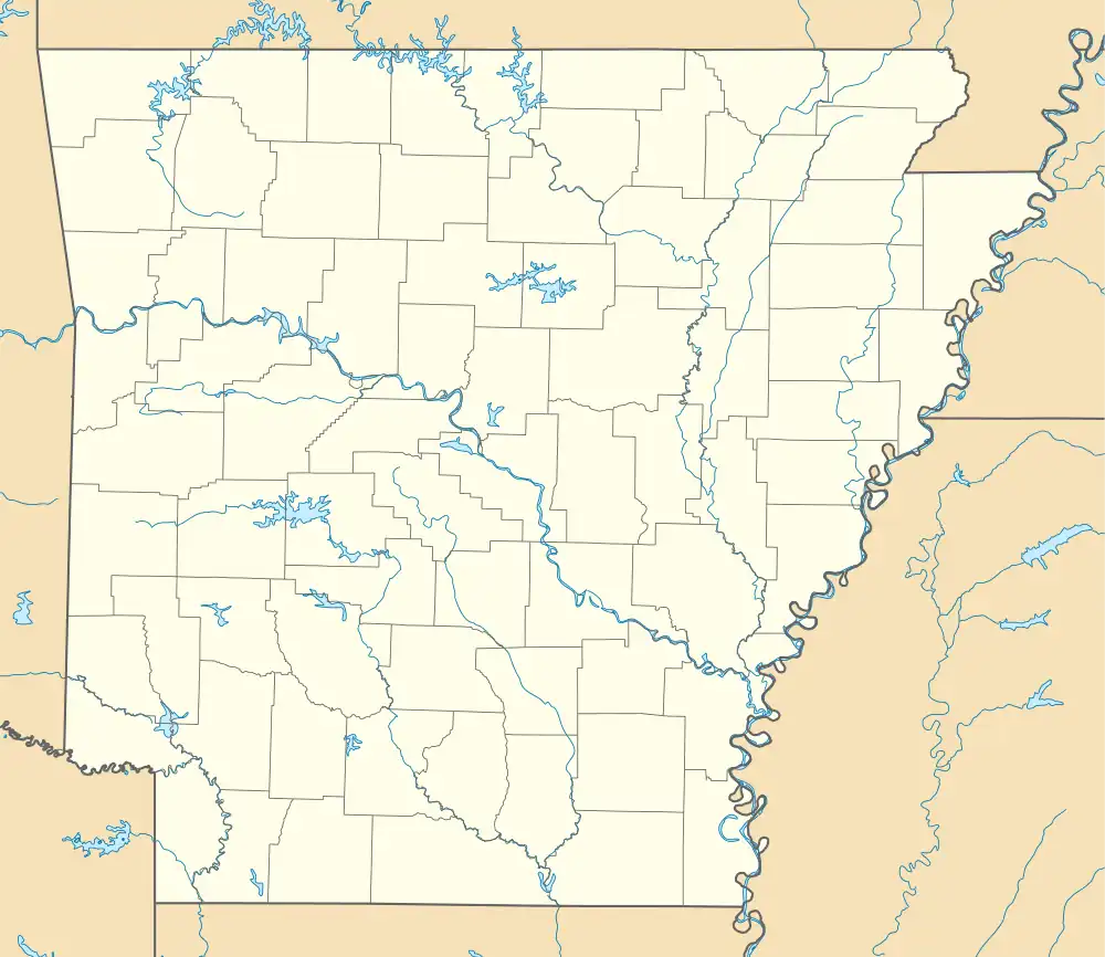 Camden is located in Arkansas