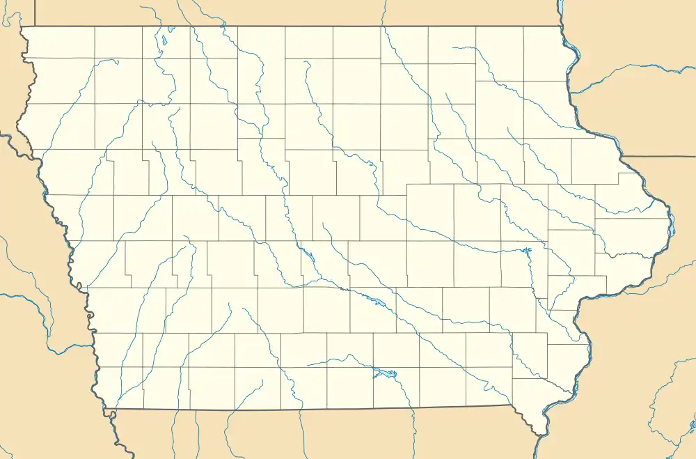 Ross, Iowa is located in Iowa