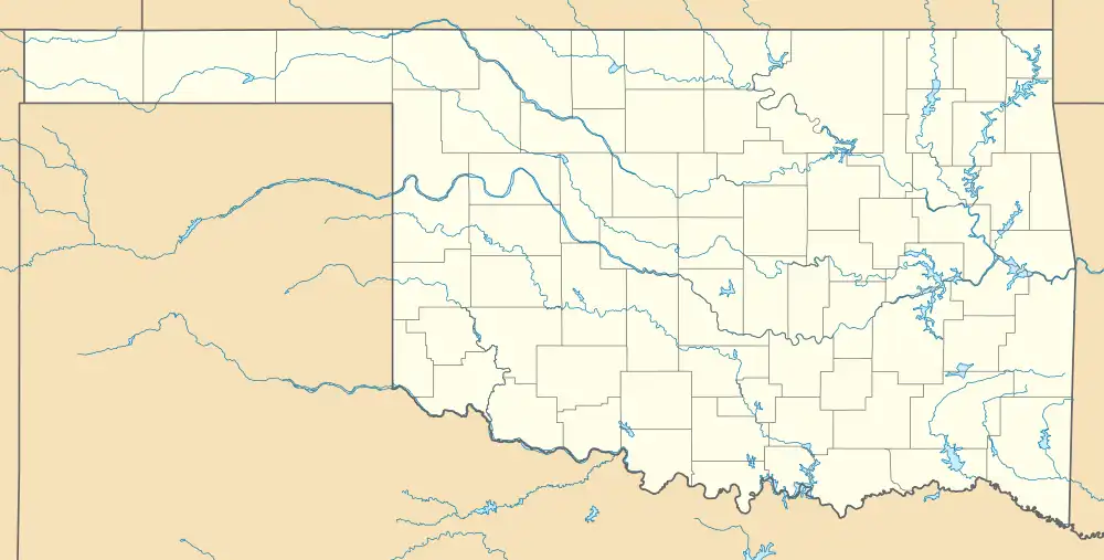 Rufe is located in Oklahoma