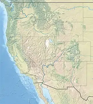 1932 Eureka earthquake is located in USA West