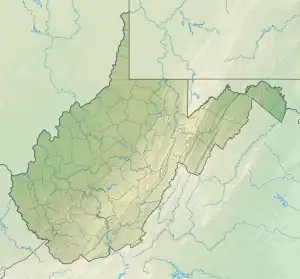 Map showing the location of The Jug Wildlife Management Area