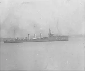 USCG Patterson (CG-16) circa 1928 on Coast Guard service, location unknown.