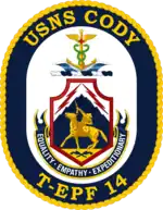 USNS Cody Coat of Arms