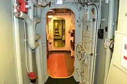 Passageway on the second deck