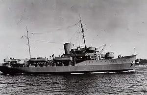 USC&GS Pathfinder was commissioned as a U.S. Navy vessel during World War II.