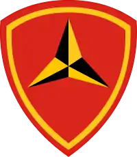 Logo of the US 3rd Marine Division