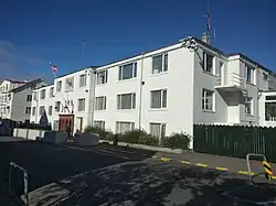 Former building of the Embassy of the United States in Reykjavík