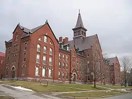 View of Old Mill at the northern wing (i.e. North College), 2005