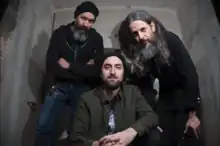 Ufomammut in 2021. From left to right: Poia, Levre and Urlo