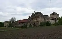 Castle, overcast weather