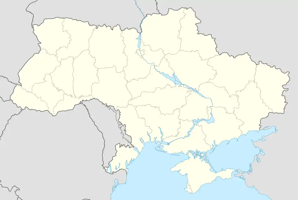 1992–93 Ukrainian Transitional League is located in Ukraine