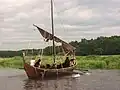 The early Middle Age Slavic ship "Svantevit"