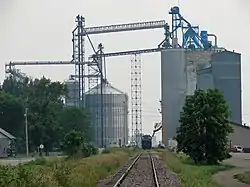 Grain Elevators on the way into town