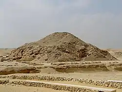 The pyramid of Unas at Saqqara