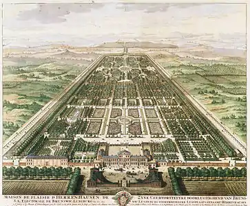 Herrenhausen in Hannover (end of 17th century)