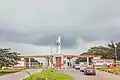 The main gate entrance of The University of Abuja Nigeria